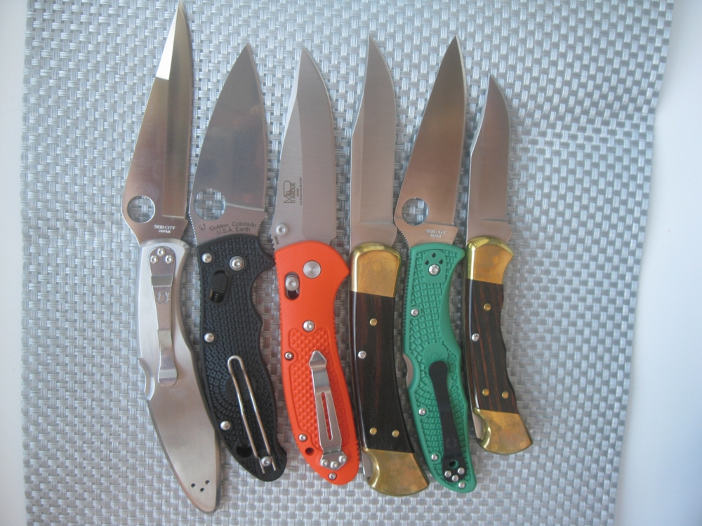 Моя коллекция складных ножей. Часть вторая