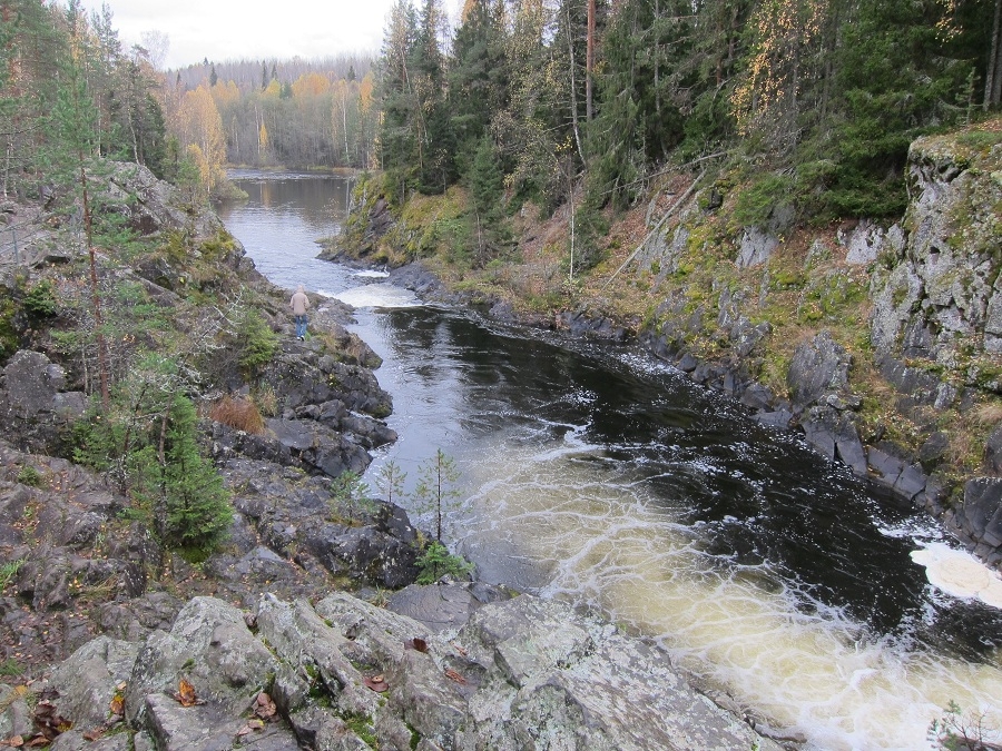 Водопад кивач