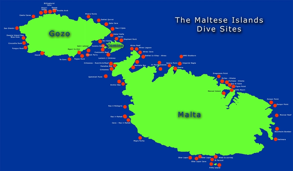 Дайвинг на Мальте