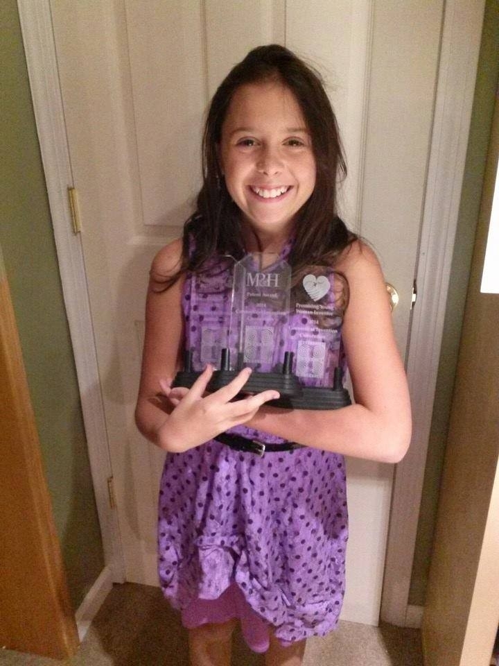 11-летняя девочка победила рак и изобрела специальный рюкзак