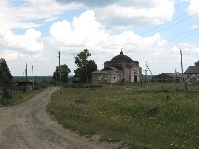 Возрождение Николаевской церкви в селе Романово