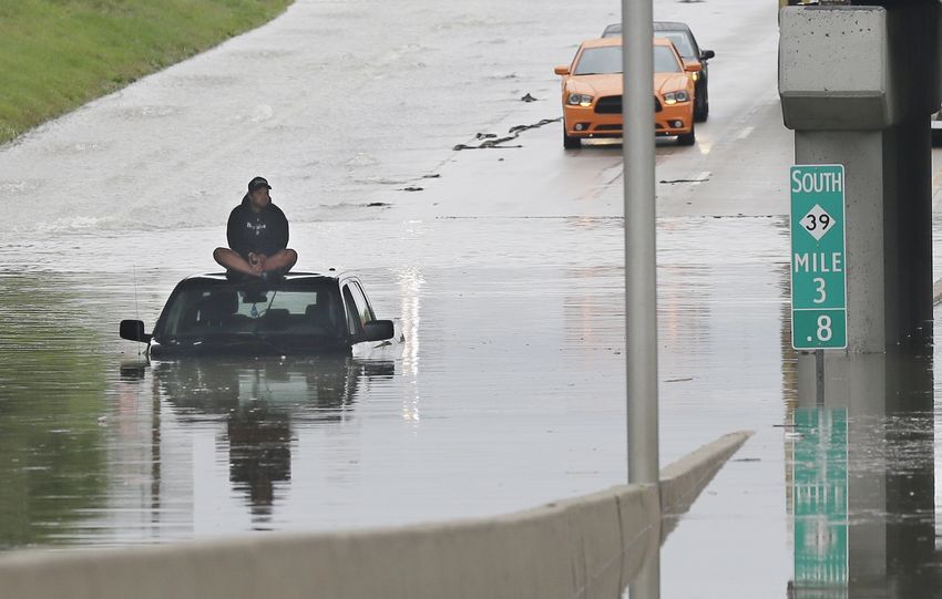 Наводнение в Детройте 