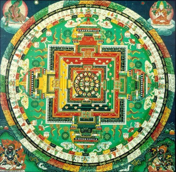 Песочная мандала - тибетское сакральное искусство