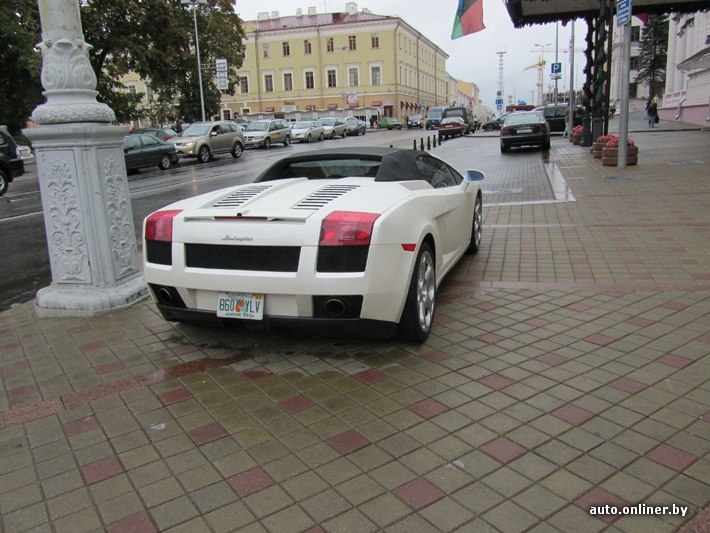 В Минске изъяли Lamborghini ценой в 192 864$