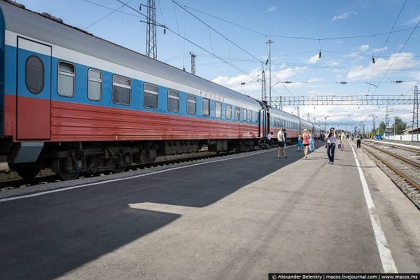 Один день в поезде Москва-Владивосток