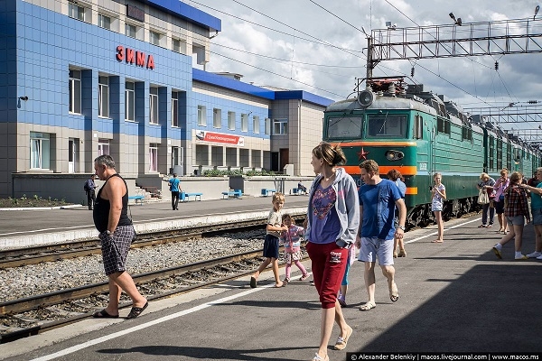 Один день в поезде Москва-Владивосток