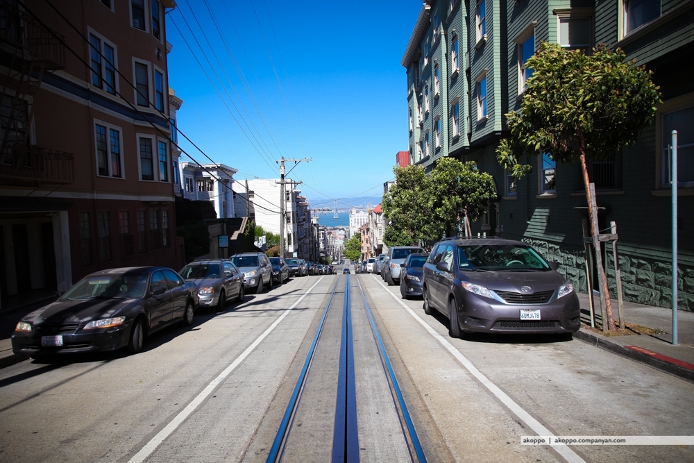 Наклонные улицы Сан-Франциско