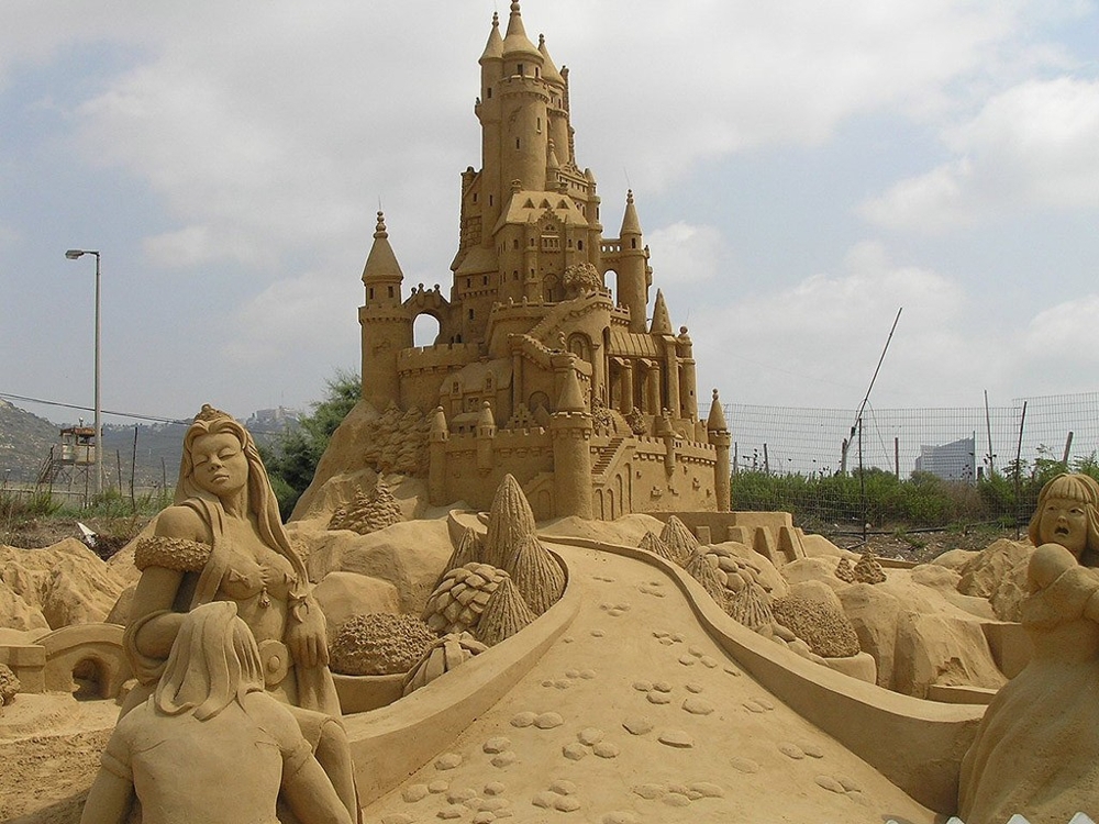 Замки из песка, которые поразят ваше воображение