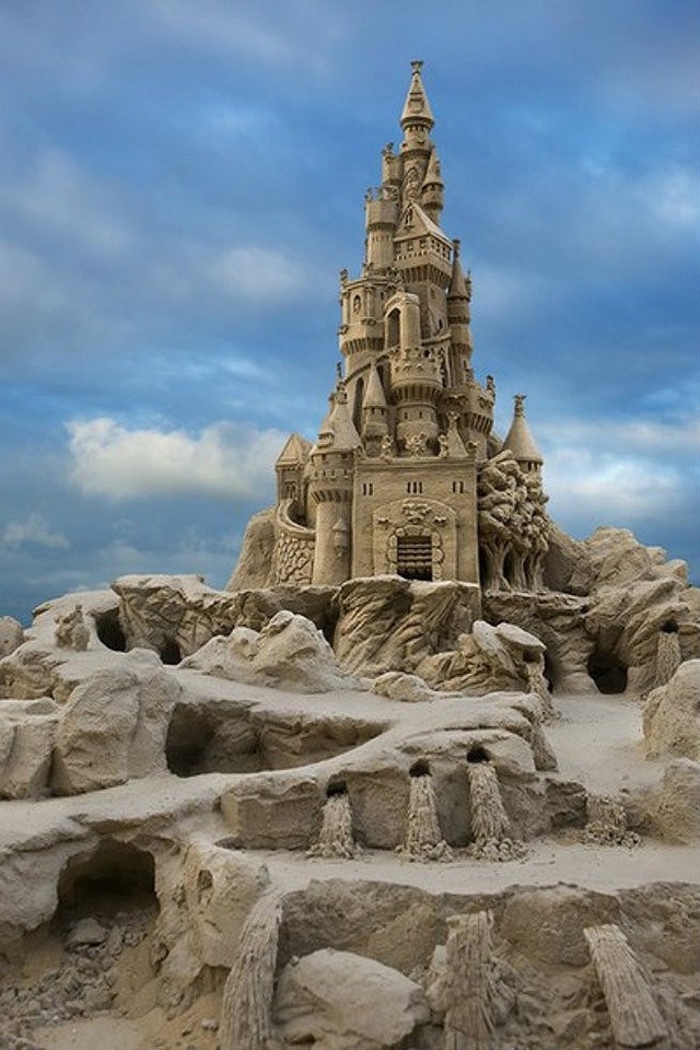 Замки из песка, которые поразят ваше воображение