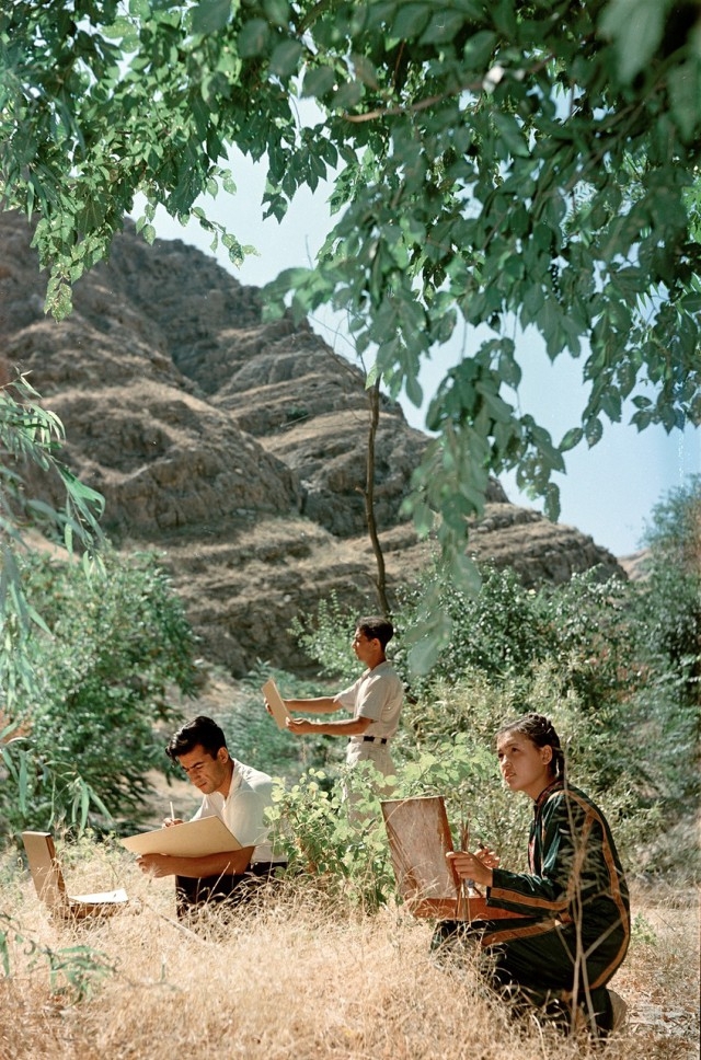 1950-е в цветных фотографиях