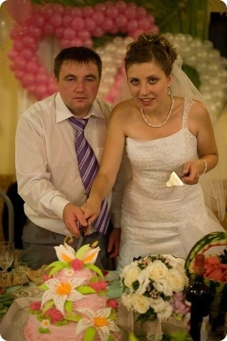 Смешные и идиотские свадебные фото