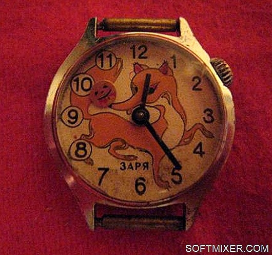 Часы советских времён