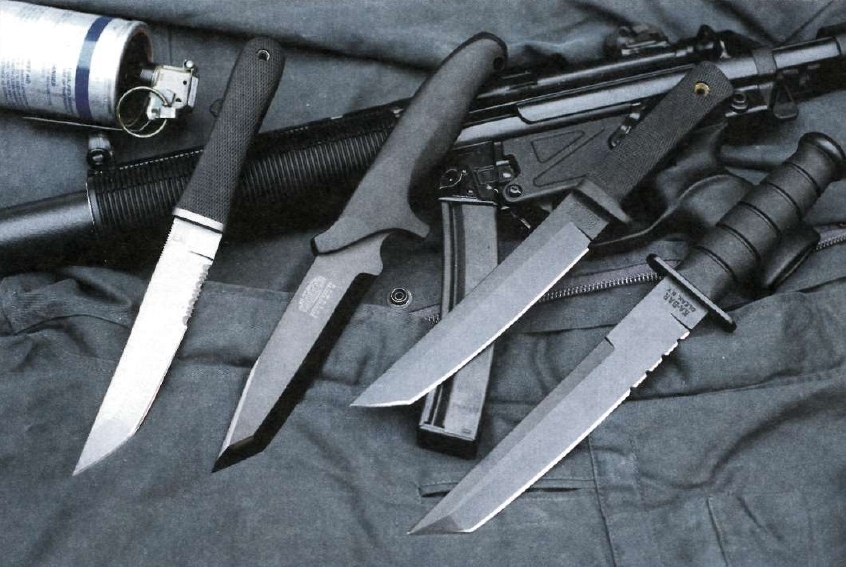 Тактические боевые ножи
