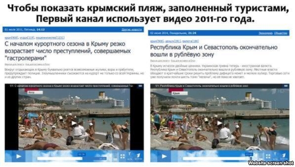 Российские сми - откровенная ложь