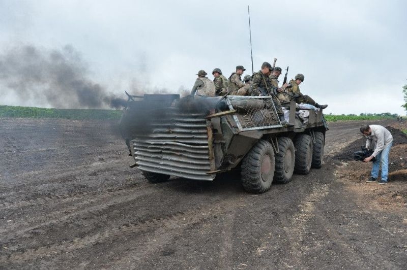 Самодельные украинские броневики