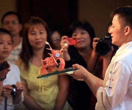 Необычное хобби тайваньского шеф-повара....