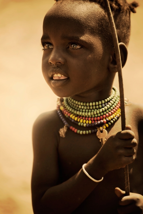 Портреты древнего эфиопского племени