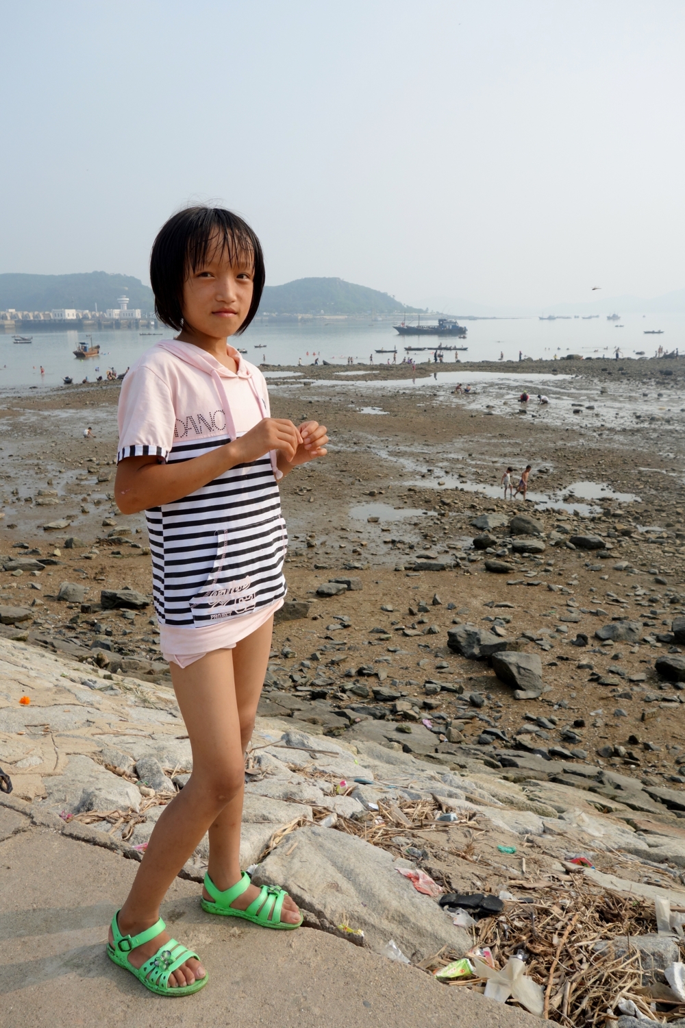 На пляжах Северной Кореи
