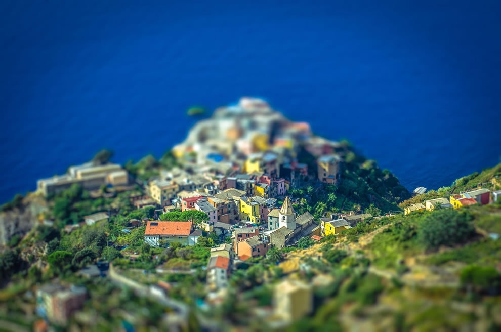 Миниатюрные миры созданные эффектом Tilt-Shift