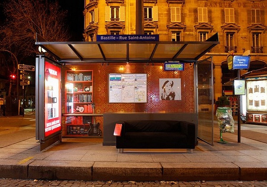 Креативные автобусные остановки со всего света