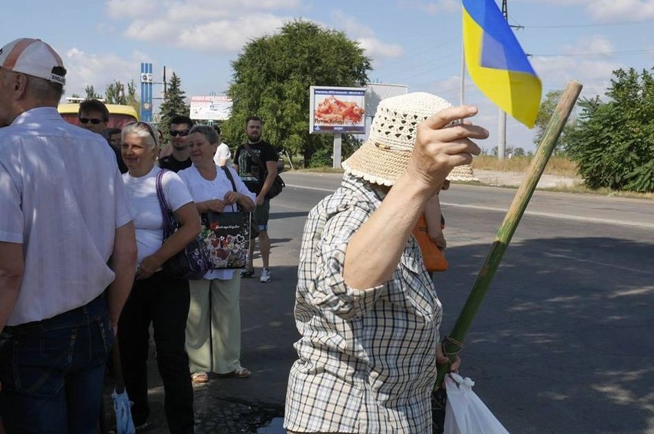 Зверства бандеровских фашистов в Мариуполе