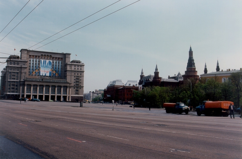 Перестроечная Москва 1989 года