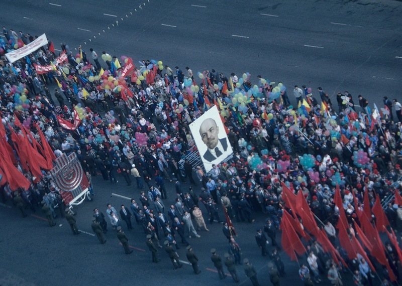 Перестроечная Москва 1989 года