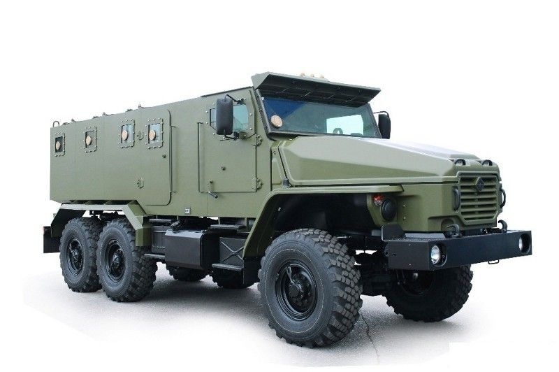 Урал-4320ВВ с усиленной бронезащитой
