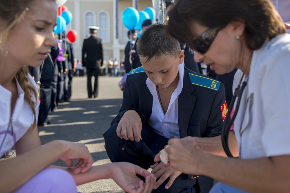 В Севастополе открыли Президентское кадетское училище