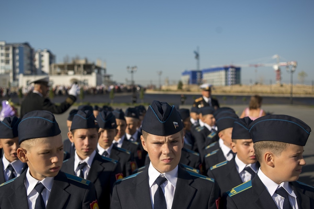 В Севастополе открыли Президентское кадетское училище