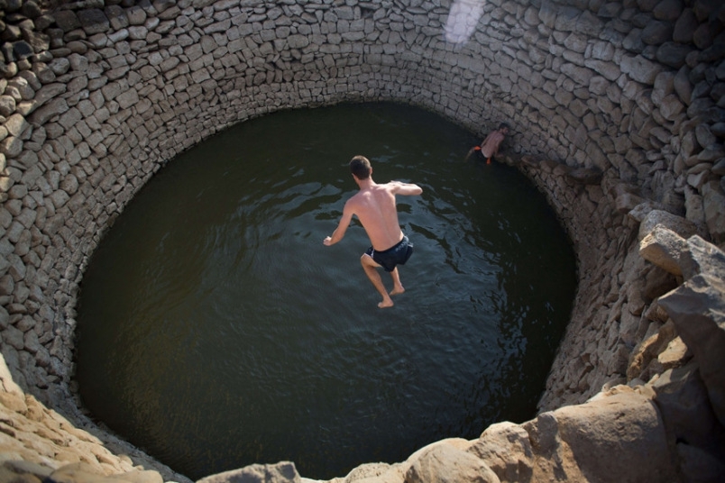 Древний бассейн в Израиле