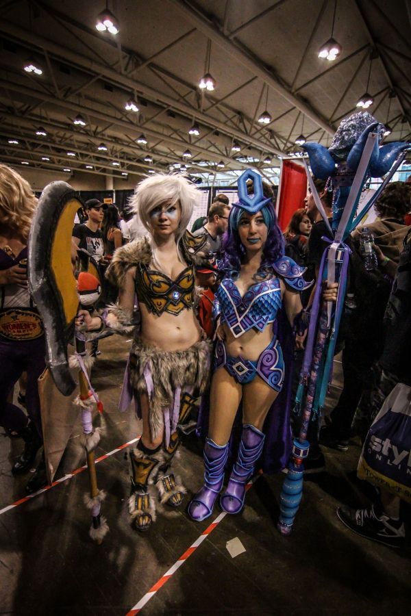 Косплейщики фестиваля Fanexpo 