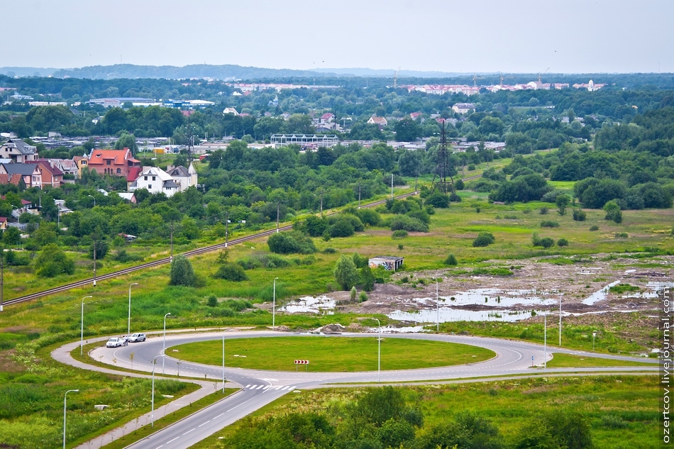 Строящаяся окружная автомобильная дорога Калининград 