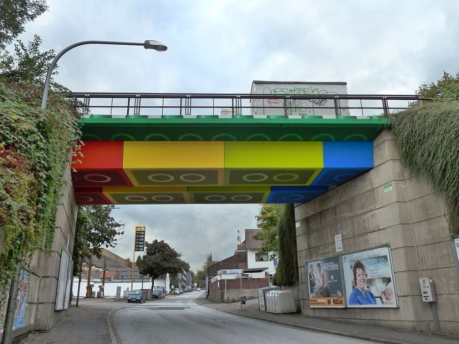Необычный мост в Германии