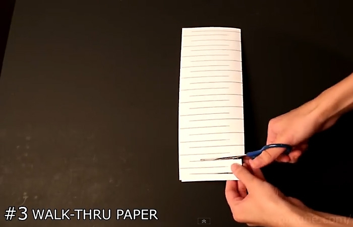  10 впечатляющих трюков с обычным листом бумаги