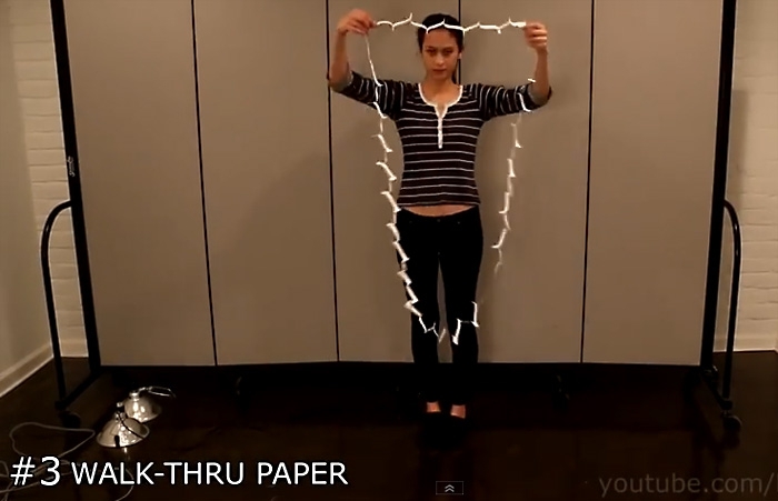  10 впечатляющих трюков с обычным листом бумаги