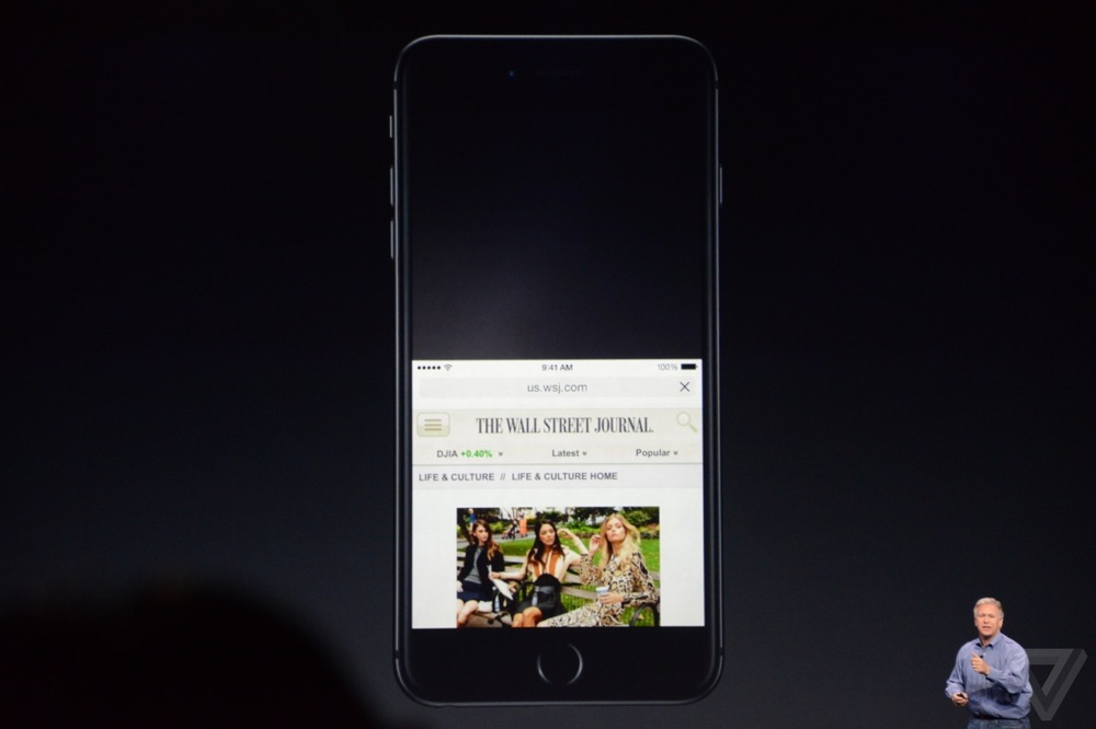 Онлайн-трансляция презентации iPhone 6 на Фишках