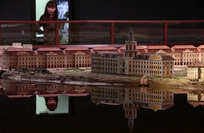 В Петербурге представлен интерактивный макет города XVIII века