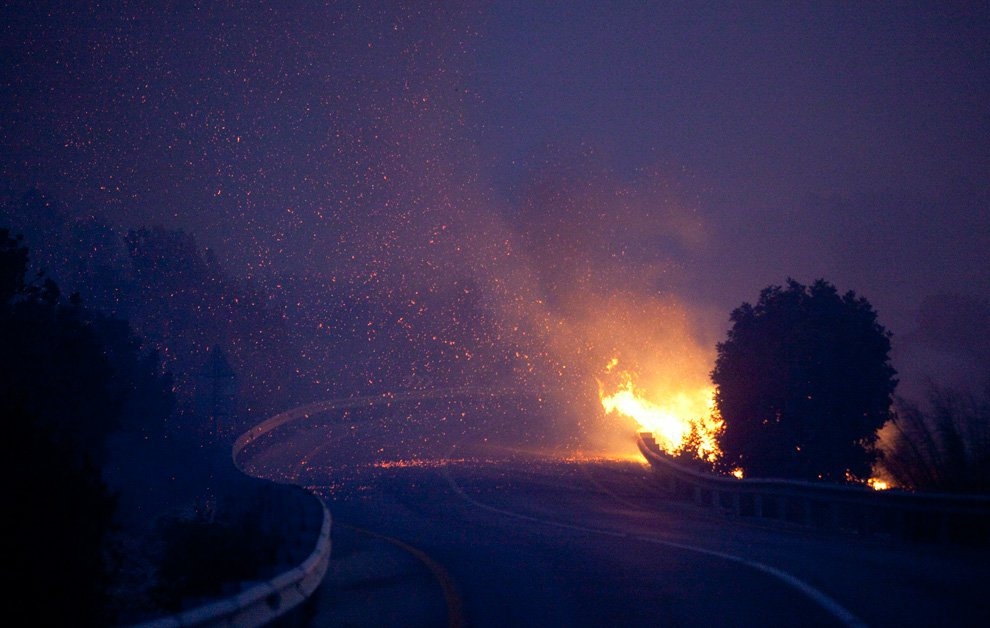 Самый сильный пожар в истории страны может повториться