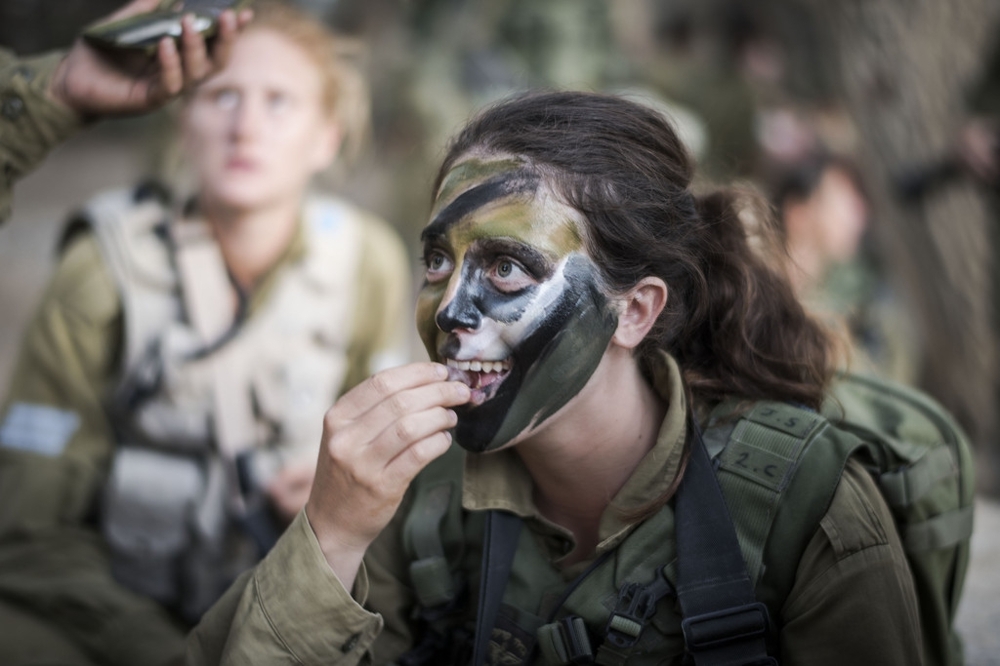  Девушки в армии израиля 
