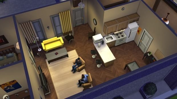 Геймер воссоздал сериал "Друзья" в "The Sims 4