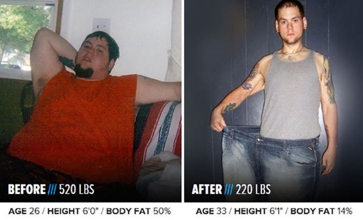 Люди, которые похудели