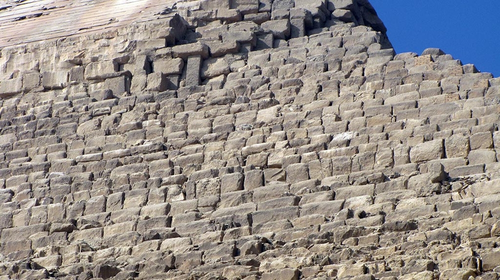 Пирамиды Египта сложены из кирпичей
