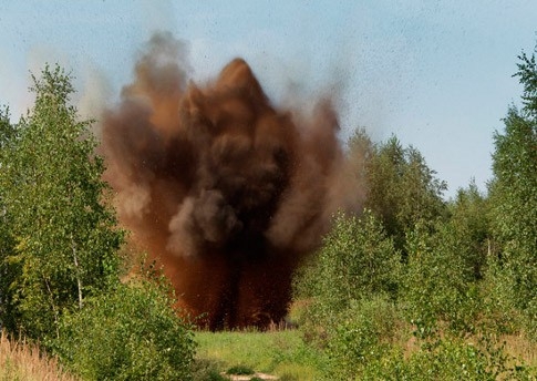Карательный батальон "Слобожанщина" попал на минное поле под Харьковом