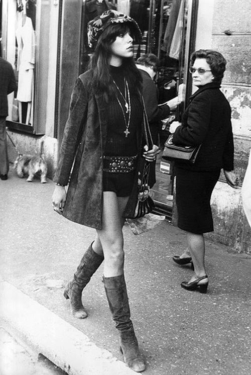 Модные женские шортики в 1960-70 - тых