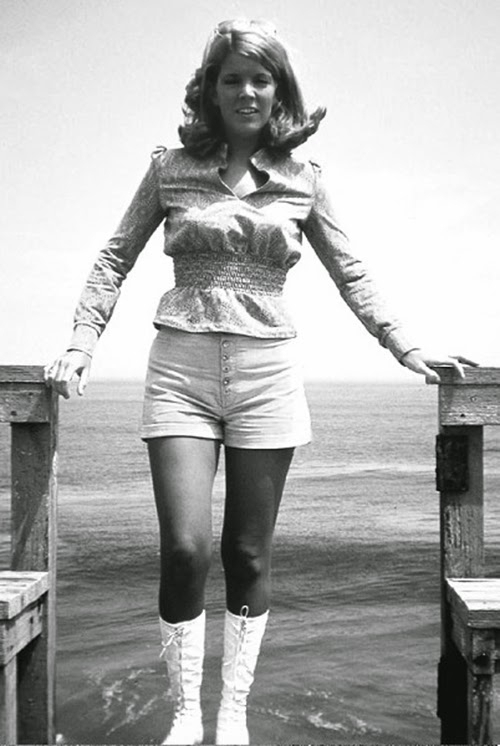 Модные женские шортики в 1960-70 - тых