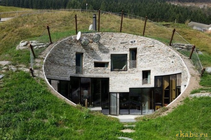 Дома с необычным дизайном
