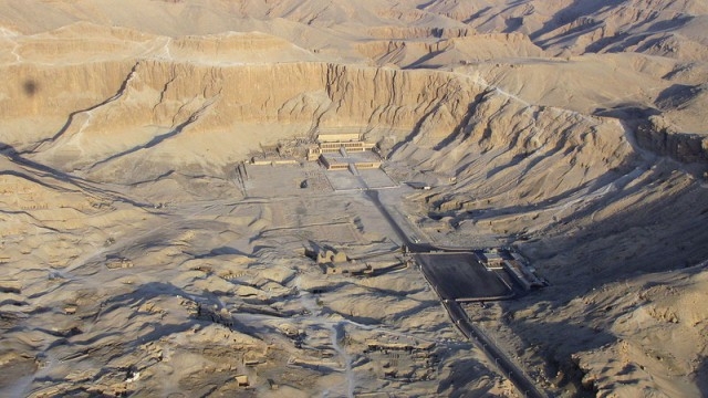 Египетские храмы Фив. Фотосъемка с воздушного шара