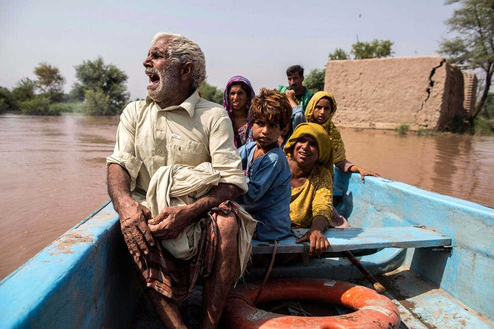 Жуткое наводнение в Пакистане  