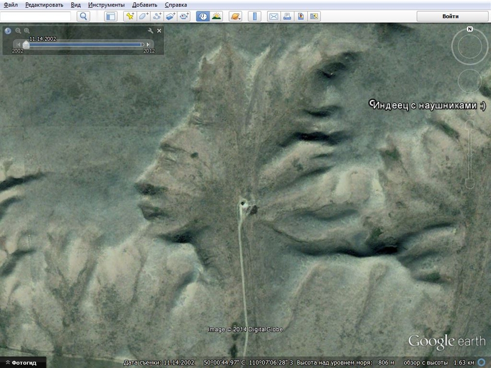 Интересные и загадочные места Google Earth